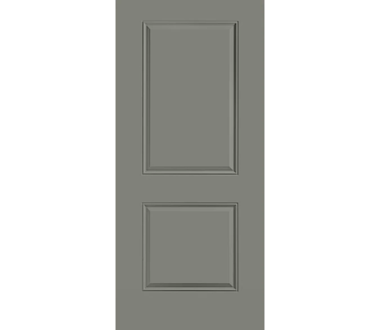 Raleigh 2 Panel Square Steel Entry Door