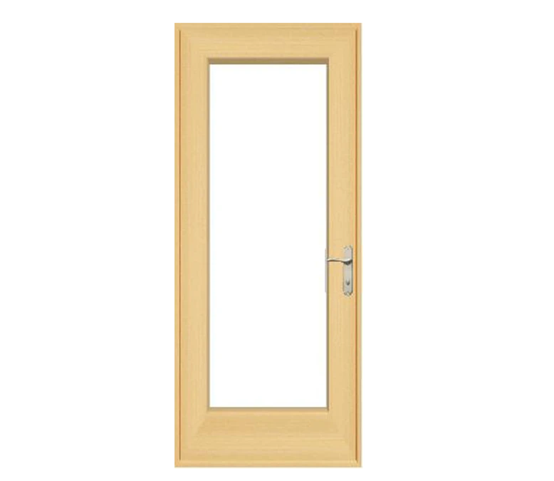 Raleigh Pella Lifestyle Series Wood Hinged Patio Doors